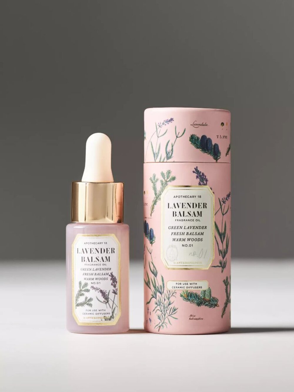 Anthropologie x Apothecary 18 Fresh Lavender Balsam Oil Dropper - NWT New